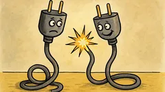 Vic: Veš, kaj reče en kabel drugemu?