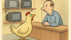 Vic: Pride kokoš v trgovino z elektroniko